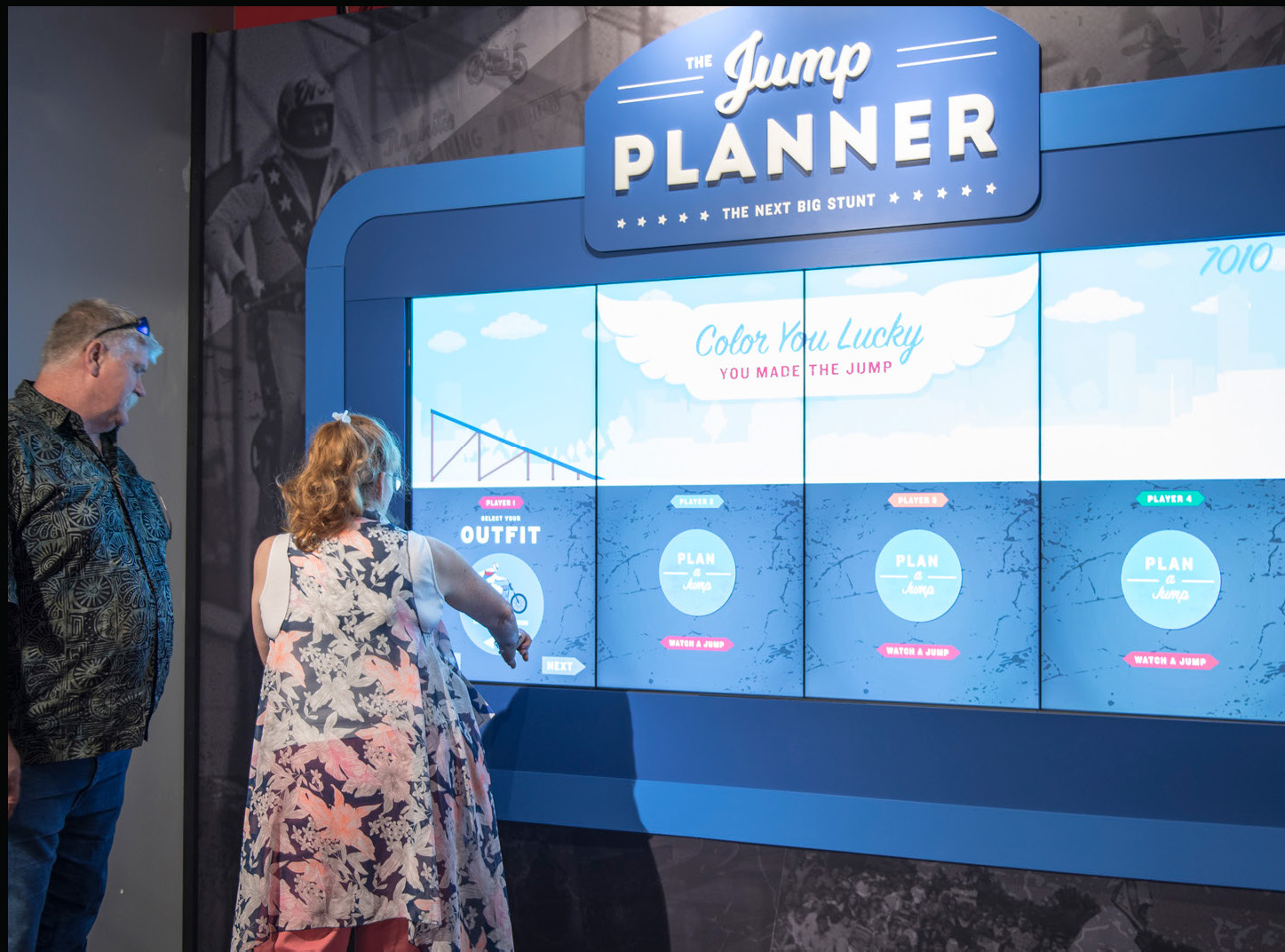 Jump planner interactive